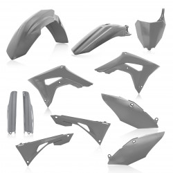 FULL PLASTIC KIT HONDA CRF450 19-20 + CRF250 19-23 / 7 PIECES = 0023615. - GREY