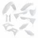 FULL PLASTIC KIT HONDA CRF250X-300X 19-21 + CRF450X 19-20 / 7 PIECES - WHITE