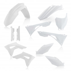 FULL PLASTIC KIT HONDA CRF250X-300X 19-21 + CRF450X 19-20 / 7 PIECES - WHITE