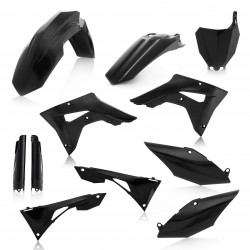 FULL PLASTIC KIT HONDA CRF250X-300X 19-21 + CRF450X 19-20 / 7 PIECES - BLACK