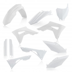 Full Kit Plastique Honda CRF450X 19-20 / 7 pieces = 0023619. - Blanc