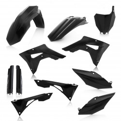 Full Kit Plastique Honda CRF450X 19-20 / 7 pieces = 0023619. - Noir