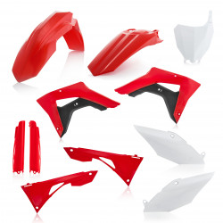 Full Kit Plastique Honda CRF450X 19-20 / 7 pieces = 0023619. - Replica 2019