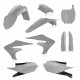 FULL PLASTIC KIT YAMAHA YZF250 19-23 + YZF450 18-22 - 7 PIECES - GREY