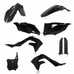 Full Kit Plastique Kawasaki KX 450 19-23 + KX 250 21-23 - Noir