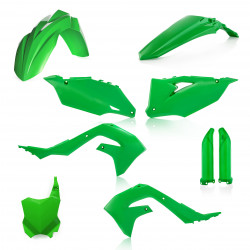 Full Kit Plastique Kawasaki KX 450 19-23 + KX 250 21-23 - Vert