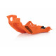 Sabot Moteur HVA 250 TC 19-22 + KTM 250 SX 19-22 + GasGas 21-23 - Orange/Noir