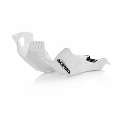 SKID PLATE HVA 250 TC + KTM 250 SX 19-22 - WHITE/BLACK