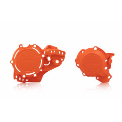 Protection Moteur X-Power 2-Temps KTM SX/EXC 250-300 + HVA TC/TE 250-300 - 19-23 - Orange