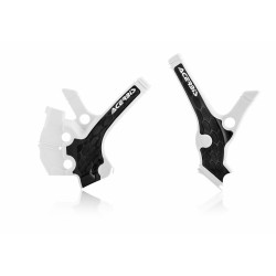 Protection Cadre X-Grip Yamaha YZ65 19-23 - Blanc/Noir