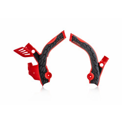 X-GRIP FRAME PROTECTOR BETA RR125 18-19 + BETA RR200 2019 - RED/BLACK