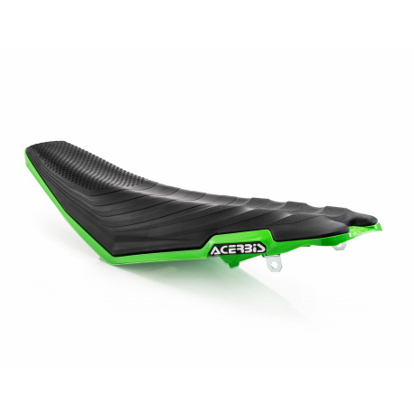 Selle Complète X-Seat - Souple - Kawasaki KX 450 19-23 + 250 KX 21-23 - Noir