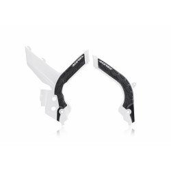 Protection Cadre X-Grip KTM EXC/EXCF 20-23 - Blanc/Noir
