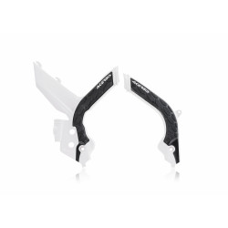 X-GRIP FRAME PROTECTOR KTM EXC/EXCF 20-23 - WHITE/BLACK