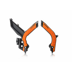 Protection Cadre X-Grip KTM EXC/EXCF 20-23 - Noir/Orange
