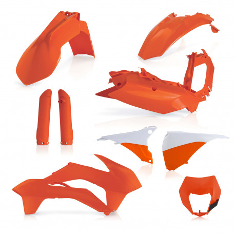 Full Kit Plastique KTM EXC/EXCF 2016 - Orange