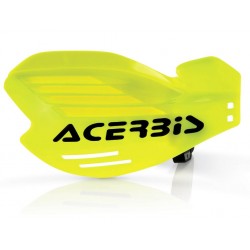 Protèges mains X-FORCE - Jaune Fluo