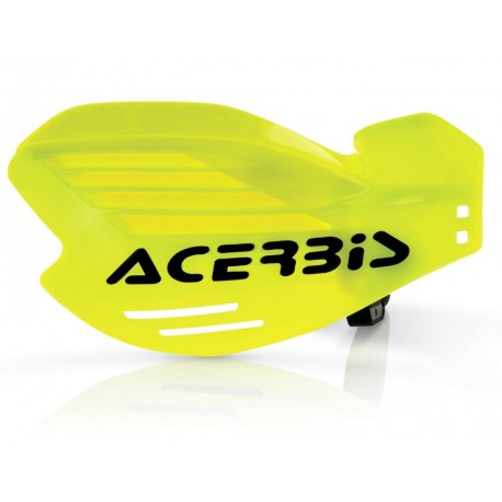 Protèges mains X-FORCE - Jaune Fluo