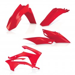 Kit Plastique Honda CRF250 14-17 + CRF450 13-16 - Rouge