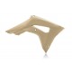 RADIATOR SCOOPS HONDA CRF450 17-20 + CRF250 18-21 - SAND