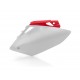 Plaques Latérales Honda CRF450 07-08 - Blanc/Rouge