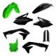 Full Kit Plastique Kawasaki KXF450 16-18 - Noir/Vert