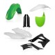 Full Kit Plastique Kawasaki KXF450 2012 - Vert/Noir