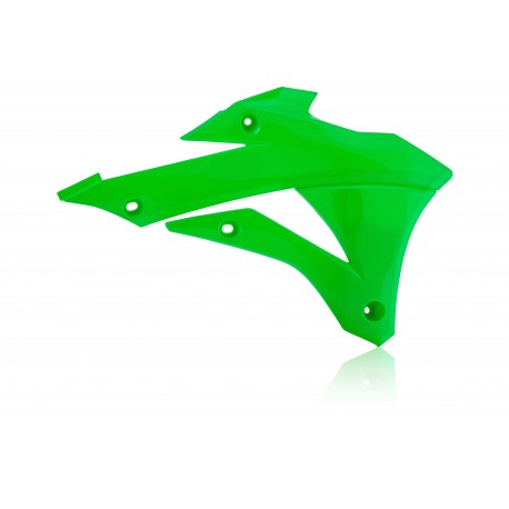 Ouies de radiateurs Kawasaki KX 85/100 14-23 - Vert Fluo