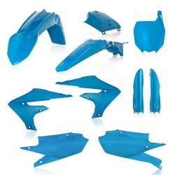 FULL PLASTIC KIT YAMAHA YZF250 19-23 + YZF450 18-22 - 7 PIECES - LIGHT BLUE