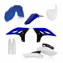 Full Kit Plastique Yamaha YZF250 10-13 - Bleu Brillant/Blanc