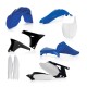 FULL PLASTIC KIT YAMAHA YZF450 10-13 - STANDARD