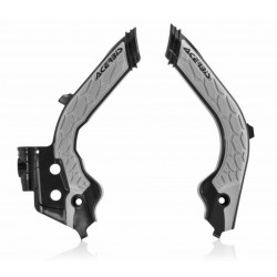 X-GRIP FRAME PROTECTOR HVA TC-FC 19-22 / TE-FE 21-23 + GASGAS 20-23 - BLACK/GREY