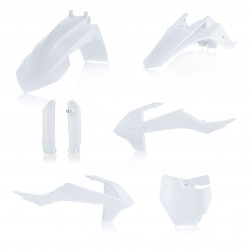 Full Kit Plastique KTM 65 SX 16-23 + GasGas 65 MC 21-23 - Blanc Pure