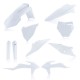 FULL PLASTIC KIT KTM SX/SXF 19-22 - PURE WHITE