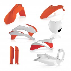 Full Kit Plastique KTM SX/SXF 13-14 - Orange 014