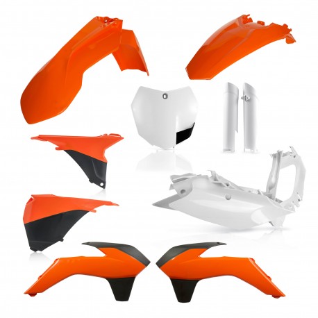 FULL PLASTIC KIT KTM SX/SXF 13-14 - ORANGE