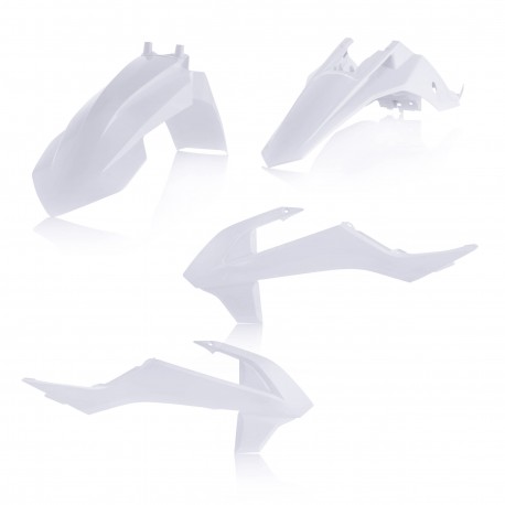 PLASTIC KIT KTM SX 65 16-23 + GASGAS MC 65 21-23 - PURE WHITE