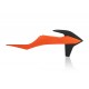 RADIATOR SCOOPS KTM SX-SXF 19-22 / EXC-EXCF 21-23 - ORANGE/BLACK