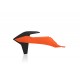 RADIATOR SCOOPS KTM SX-SXF 19-22 / EXC-EXCF 21-23 - ORANGE/BLACK