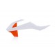 Ouies de radiateurs KTM 65 SX 16-23 + GasGas 65 MC 21-23 - Blanc Pure/Orange