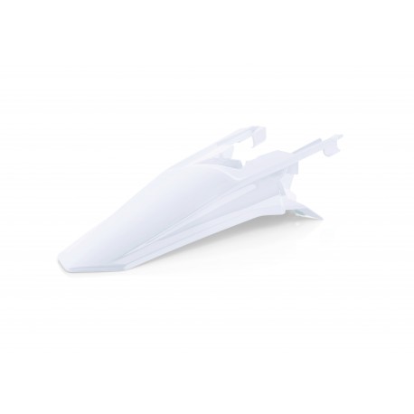 Garde Boue Arrière KTM 85 SX 18-23 + GasGas 85 MC 21-23 - Blanc Pure