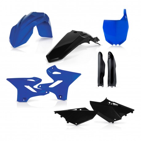Full Kit Plastique Yamaha YZ 125/250 15-21 - Noir/Bleu