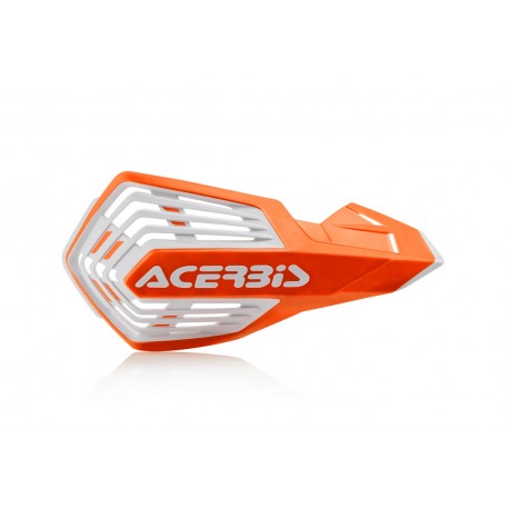 X-FUTURE HANDGUARDS - ORANGE/WHITE