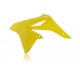 RADIATOR SCOOPS SUZUKI RMZ250 10/18 - YELLOW
