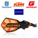 K-FUTURE HANDGUARDS HVA + KTM + GASGAS + SHERCO - BLACK/ORANGE