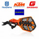 K-FUTURE HANDGUARDS HVA + KTM + GASGAS + SHERCO - ORANGE/BLACK