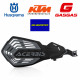 K-FUTURE HANDGUARDS HVA + KTM + GASGAS + SHERCO - BLACK/GREY