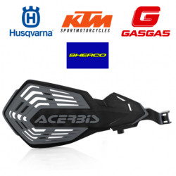 K-FUTURE HANDGUARDS HVA + KTM + GASGAS + SHERCO - BLACK/GREY