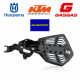 K-FUTURE HANDGUARDS HVA + KTM + GASGAS + SHERCO - BLACK/GREY