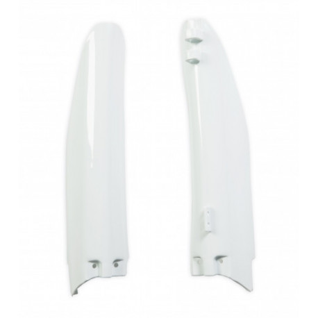 LOWER FORK COVER SUZUKI RM 125/250 99-03 - WHITE 